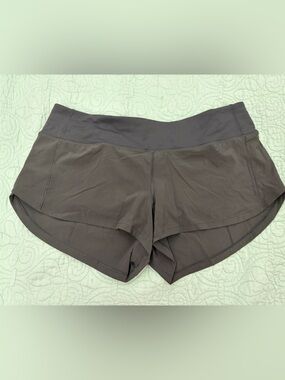 lululemon athletica black Athletic Running Shorts